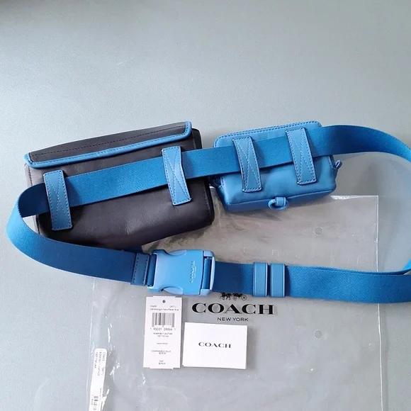 NWT NEW Coach Rider Belt Bag Leather - Picture 4 of 4